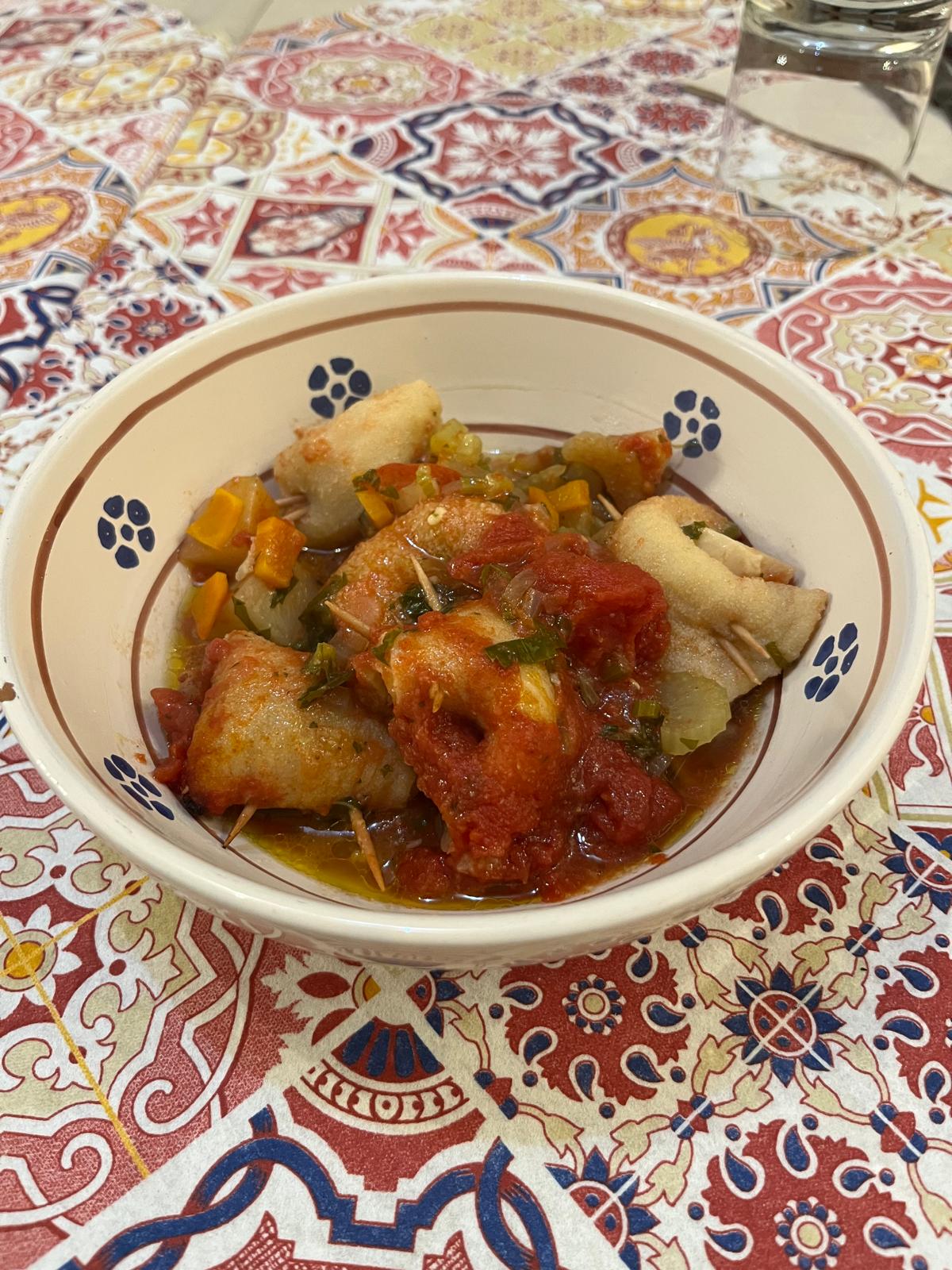 Piatto della cucina tradizionale